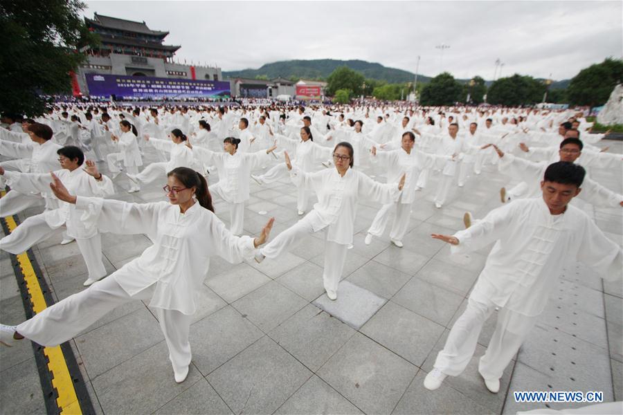 #CHINA-GANSU-TAIJI PERFORMANCE (CN)