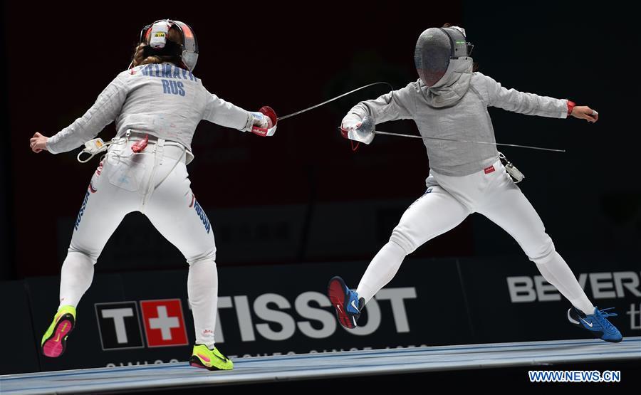 (SP)CHINA-JIANGSU-WUXI-FENCING-WORLD CHAMPIONSHIPS (CN)