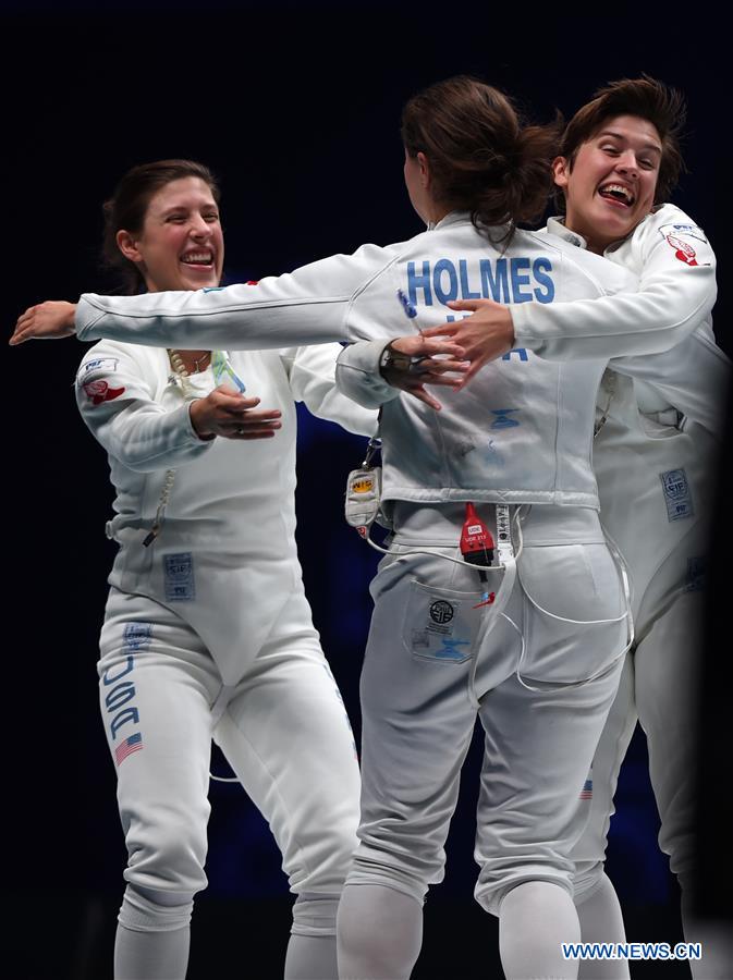 (SP)CHINA-JIANGSU-WUXI-FENCING-WORLD CHAMPIONSHIPS (CN)