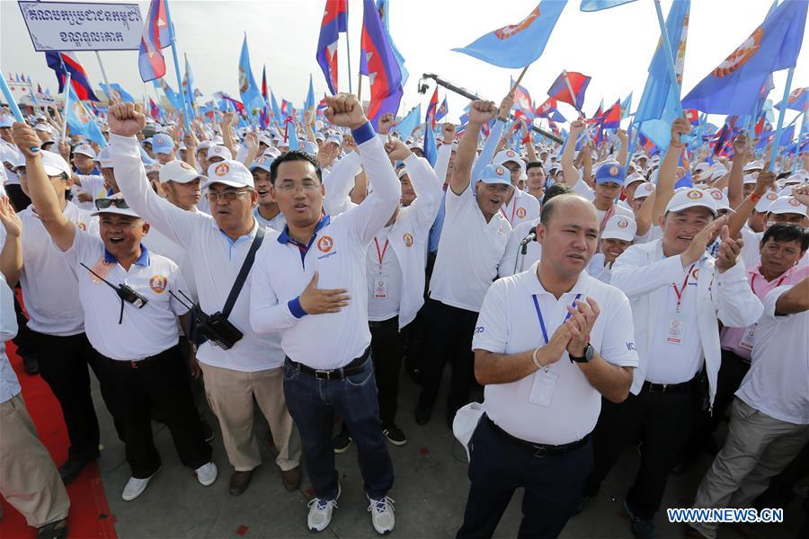 CAMBODIA-PHNOM PENH-PM-ELECTION CAMPAIGN