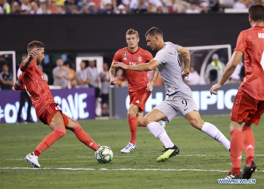 (SP)U.S.-EAST RUTHERFORD-INTERNATIONAL CHAMPIONS CUP-REAL MADRID VS ROMA