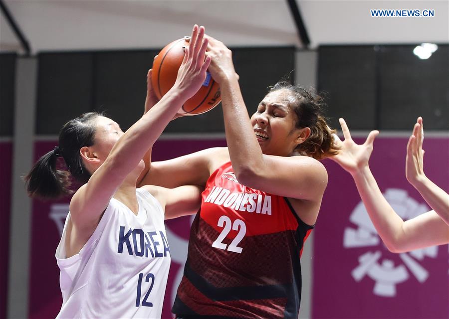 (SP)INDONESIA-JAKARTA-ASIAN GAMES-WOMEN'S BASKETBALL