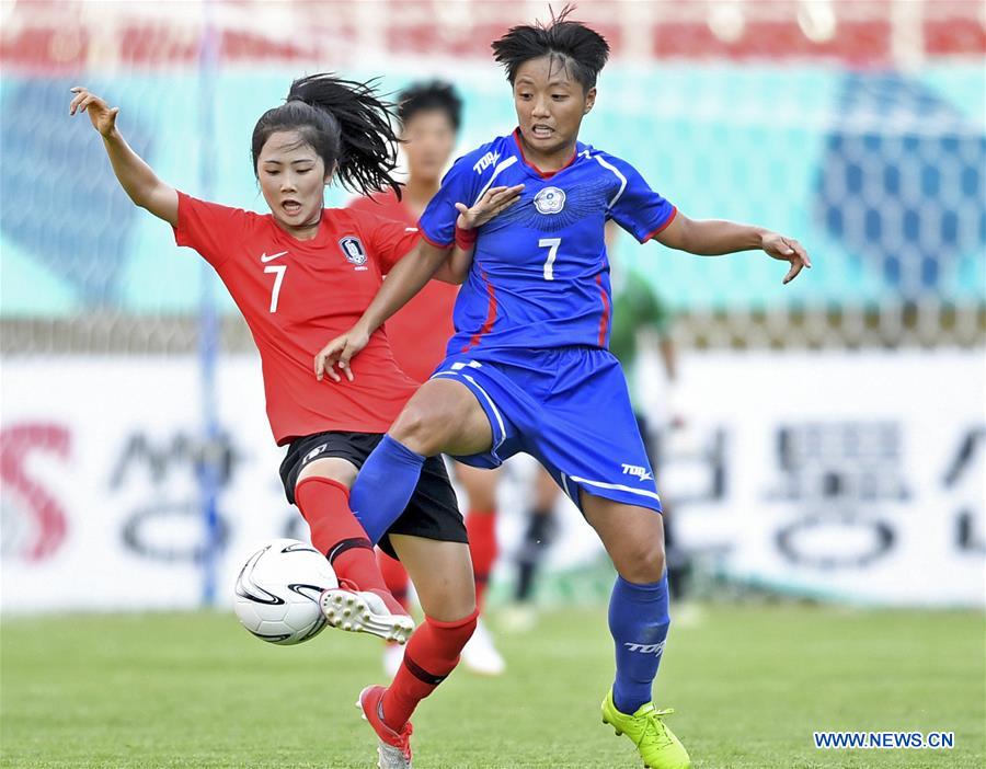 (SP)INDONESIA-PALEMBANG-ASIAN GAMES-FOOTBALL-SOUTH KOREA VS CHINESE TAIPEI