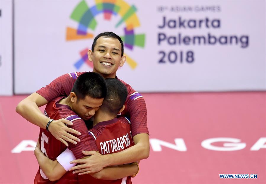 (SP)INDONESIA-PALEMBANG-ASIAN GAMES-SEPAKTAKRAW