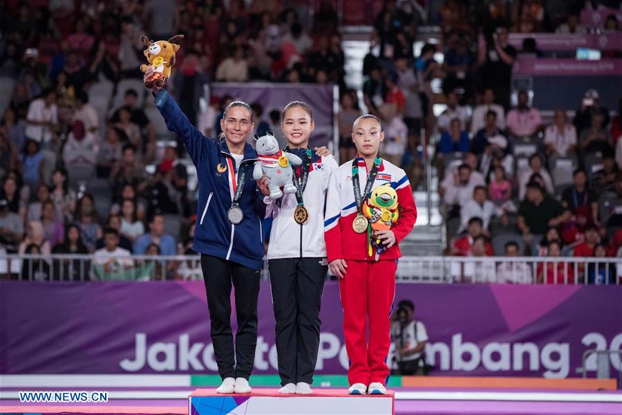 (SP)INDONESIA-JAKARTA-ASIAN GAMES-ARTISTIC GYMNASTICS