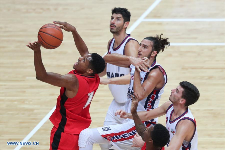 (SP)CHINA-WENG'AN-BASKETBALL-2018 WENG'AN INTERNATIONAL MEN'S BASKETBALL CHAMPIONSHIP