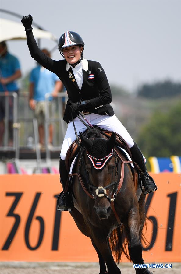 (SP)INDONESIA-JAKARTA-ASIAN GAMES 2018-EQUESTRIAN-EVENTING TEAM