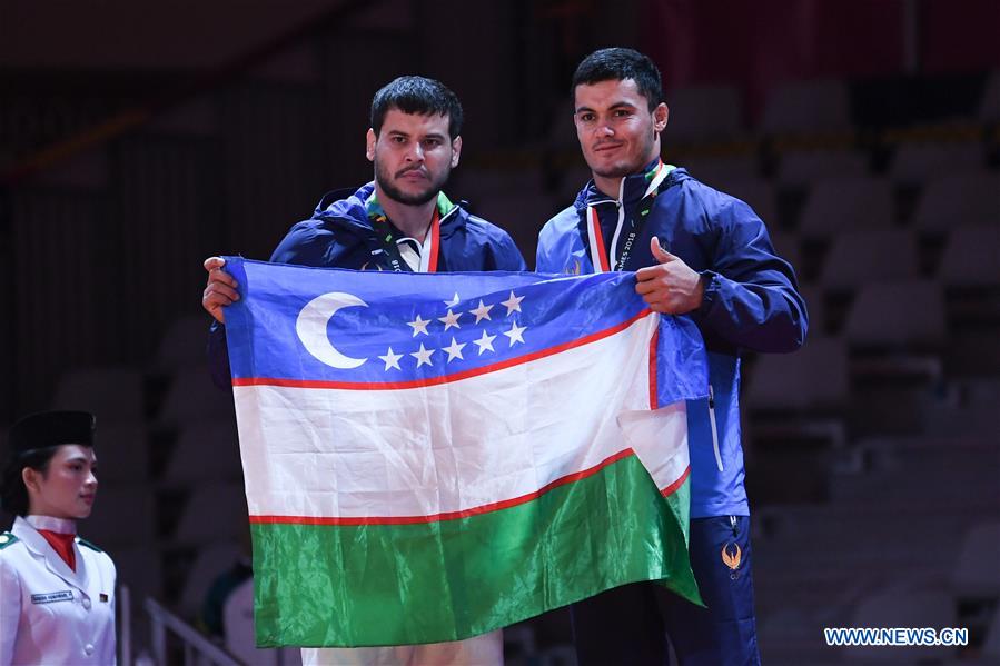 (SP)INDONESIA-JAKARTA-ASIAN GAMES-KURASH-MEN'S -90KG