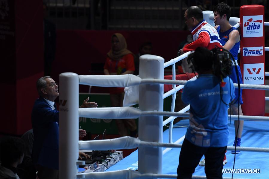 (SP)INDONESIA-JAKARTA-ASIAN GAMES-BOXING