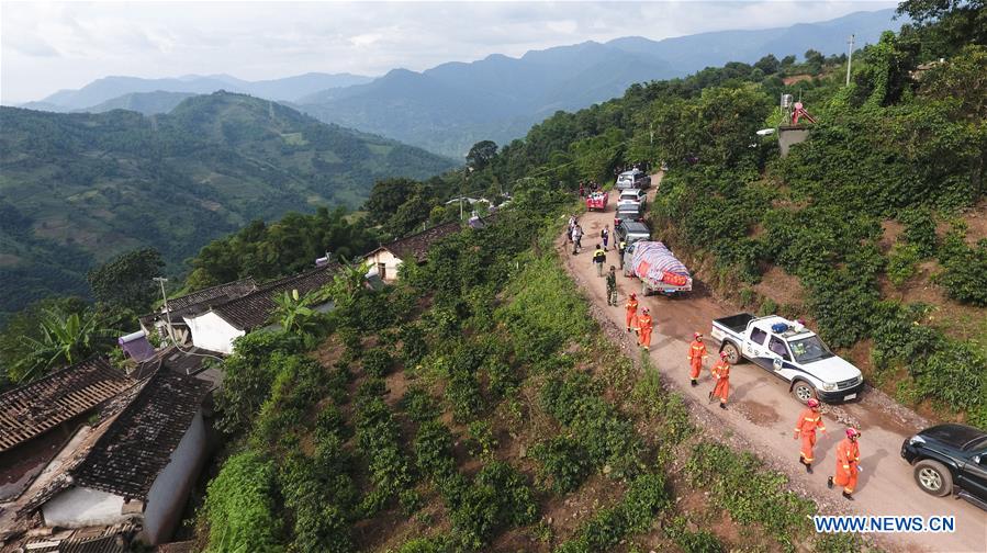 CHINA-YUNNAN-MOJIANG EARTHQUAKE-RESCUE (CN)