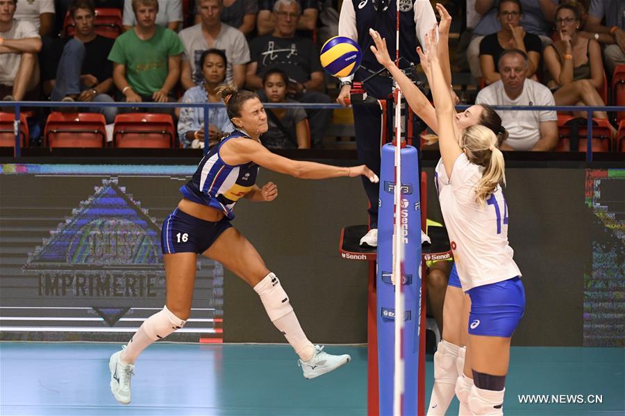 (SP)SWITZERLAND-MONTREUX-VOLLEYBALL-ITALY VS RUSSIA