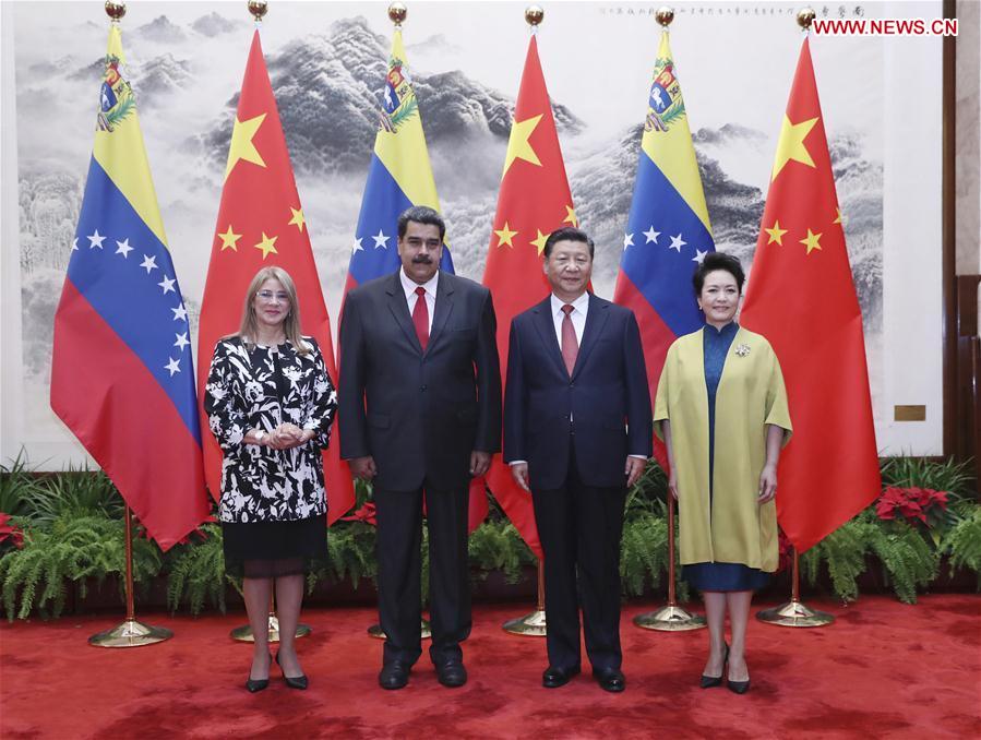 CHINA-BEIJING-XI JINPING-VENEZUELA-MADURO-TALKS (CN)