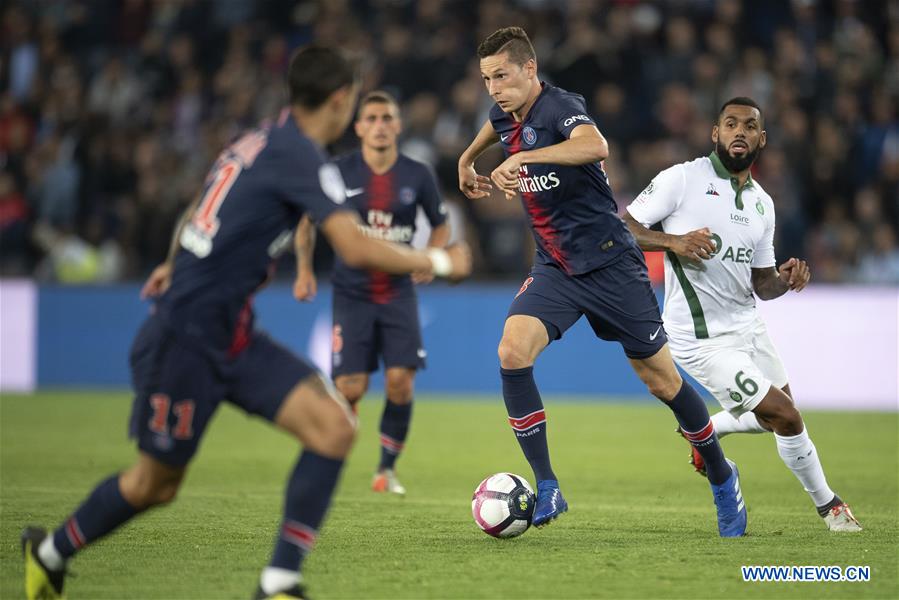 (SP)FRNACE-PARIS-FOOTBALL-LIGUE 1-PARIS SAINT-GERMAIN VS SAINT-ETIENNE