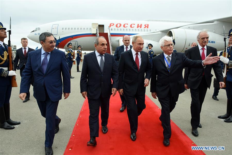 AZERBAIJAN-BAKU-RUSSIA-PUTIN-VISIT