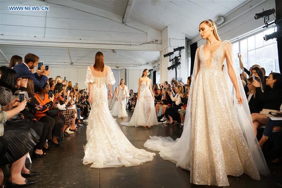 U.S.-NEW YORK-BRIDAL FASHION WEEK-BERTA