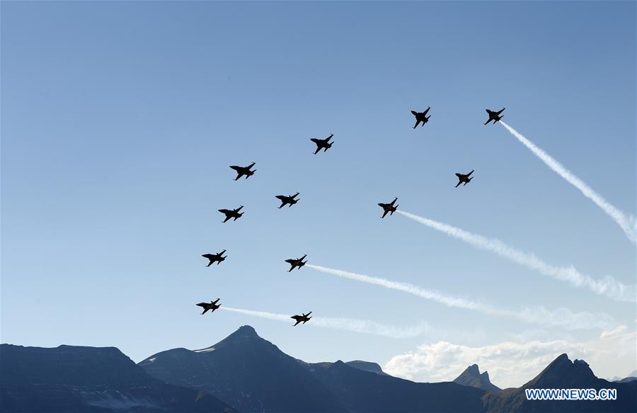 SWITZERLAND-MEIRINGEN-SWISS AIR FORCE-AIR SHOW