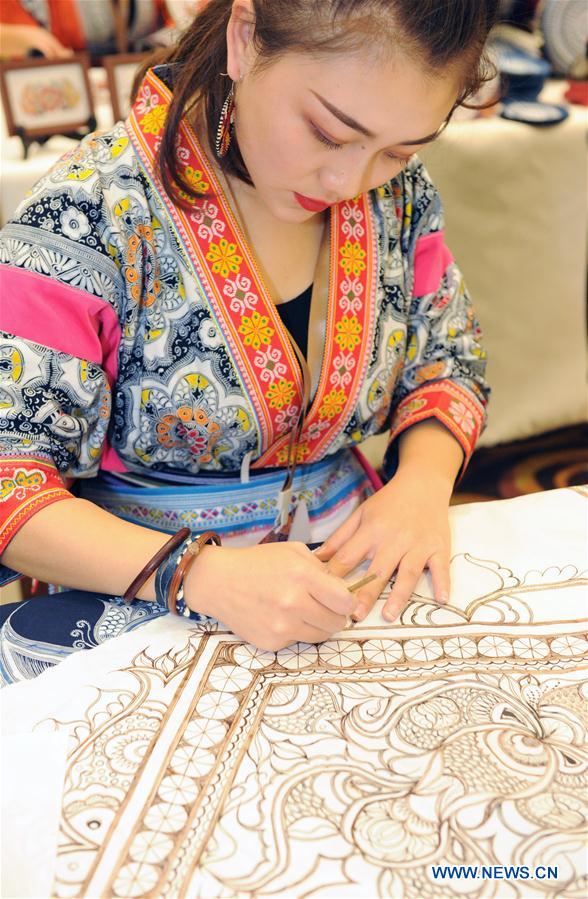 #CHINA-GUIZHOU-WOMEN-HANDICRAFTS (CN)