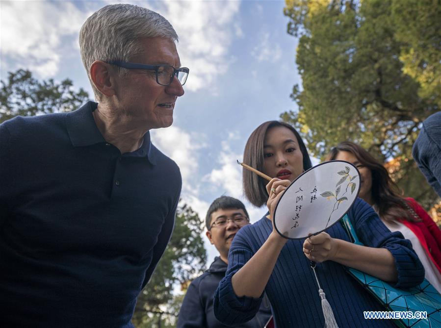 CHINA-BEIJING-APPLE CEO-COOK-VISIT (CN)