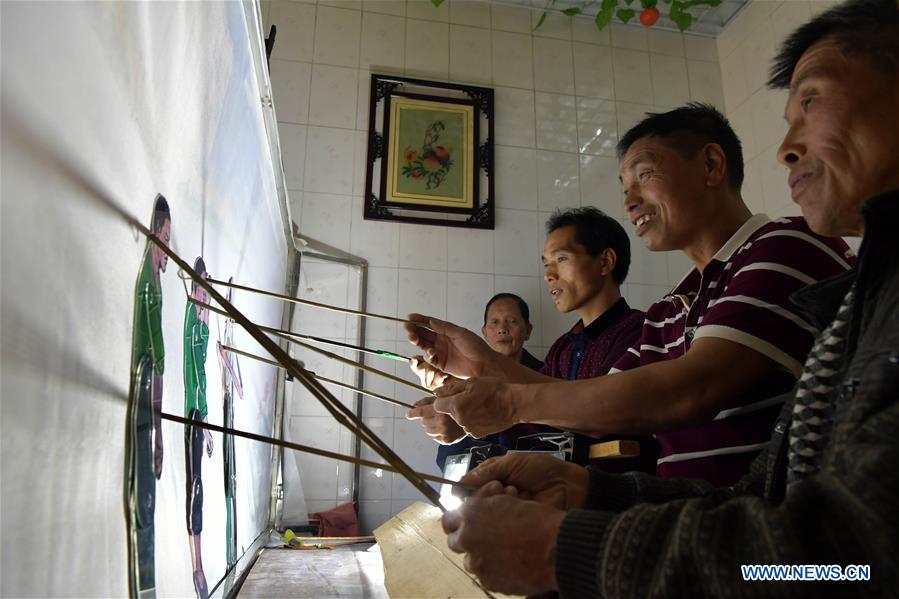 CHINA-JIANGXI-PINGXIANG-SHADOW PUPPET PLAY (CN)