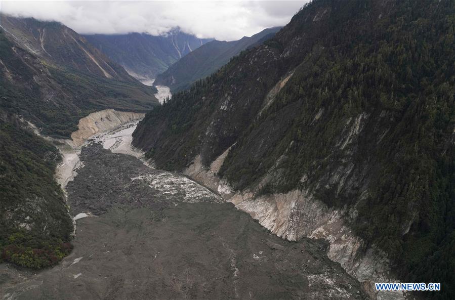 CHINA-TIBET-LANDSLIDE-BARRIER LAKE (CN)