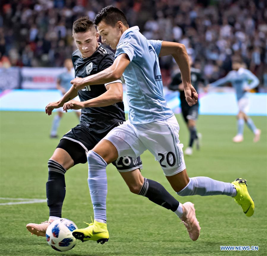 (SP)CANADA-VANCOUVER-MLS-VANCOUVER WHITECAPS VS SPORTING KC