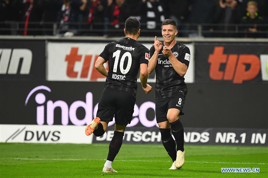 (SP)GERMANY-FRANKFURT-SOCCER-BUNDESLIGA-FRANKFURT VS FORTUNA DUSSELDORF