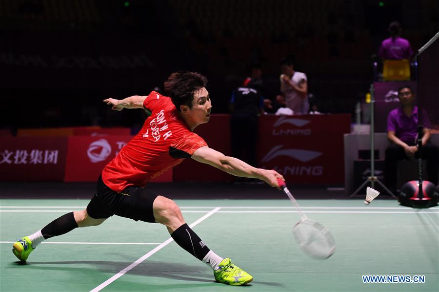 (SP)CHINA-FUZHOU-BADMINTON-FUZHOU CHINA OPEN-MEN'S SINGLES