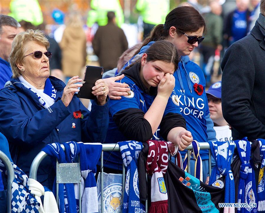 (SP)BRITAIN-LEICESTER-FOOTBALL-ENGLISH PREMIER LEAGUE-LEICESTER CITY FC VS BURNLEY FC