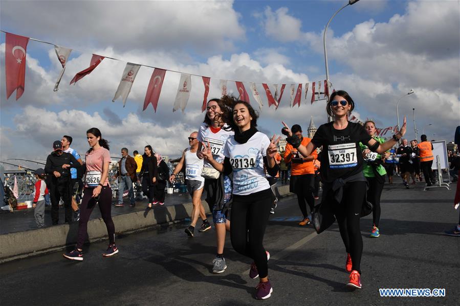 (SP)TURKEY-ISTANBUL-MARATHON