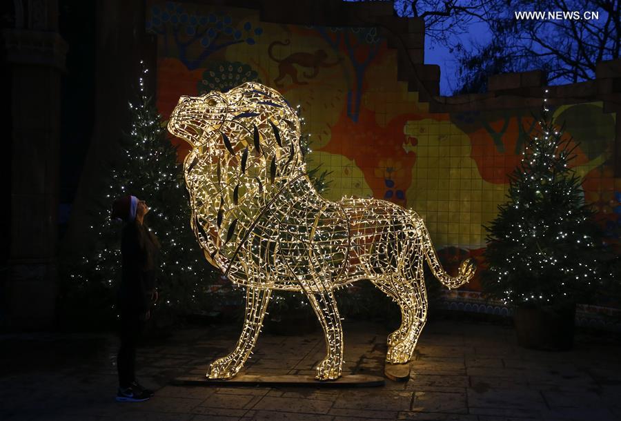 BRITAIN-LONDON-CHRISTMAS AT LONDON ZOO