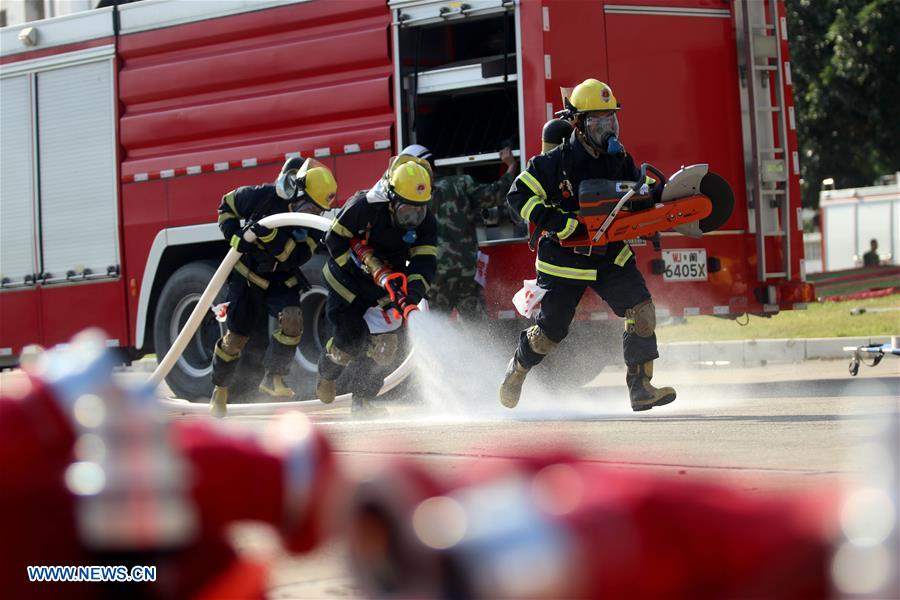 CHINA-FUJIAN-XIAMEN-FIRE DRILL(CN)