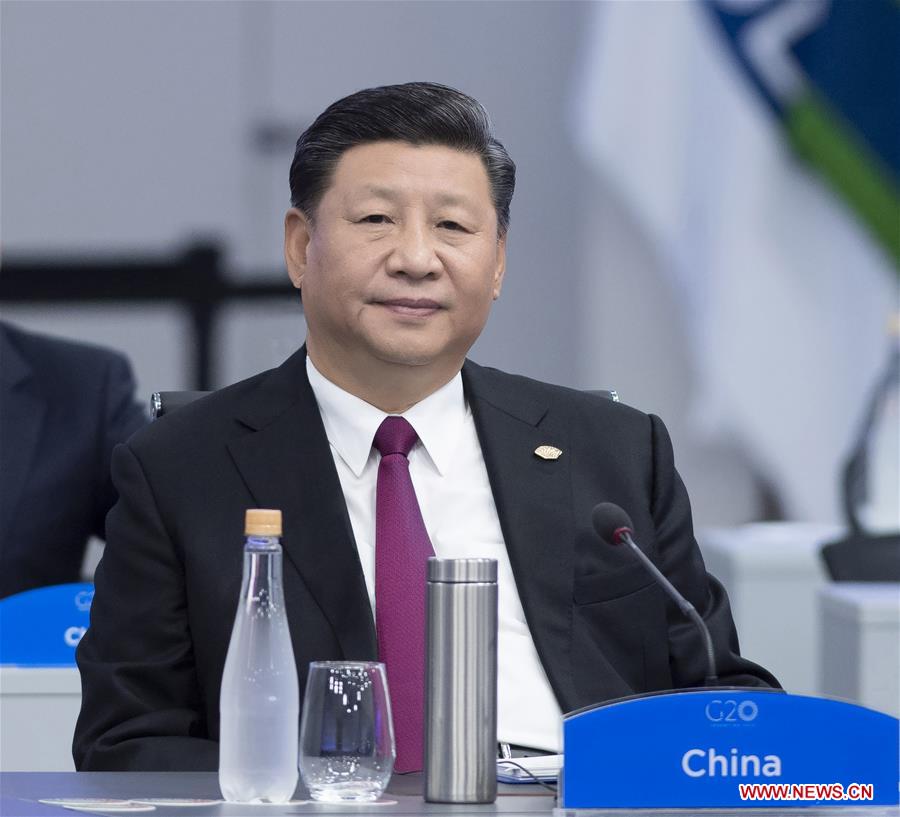 ARGENTINA-BUENOS AIRES-XI JINPING-G20-SUMMIT-SPEECH