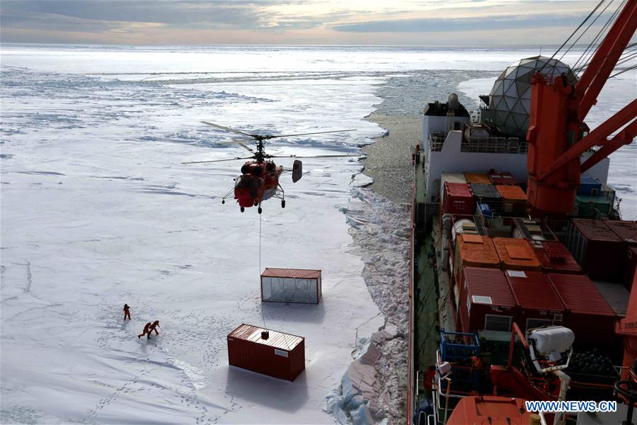 ANTARCTICA-XUELONG-EXPEDITION-ZHONGSHAN STATION 