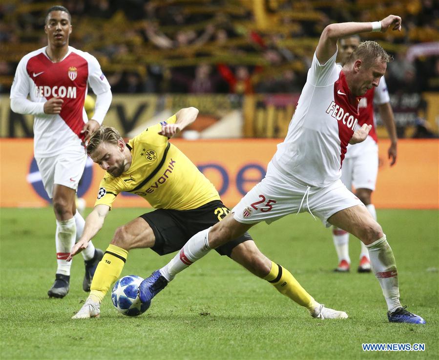 (SP)MONACO-FONTVIEILLE-FOOTBALL-UEFA CHAMPIONS LEAGUE-MONACO VS DORTMUND