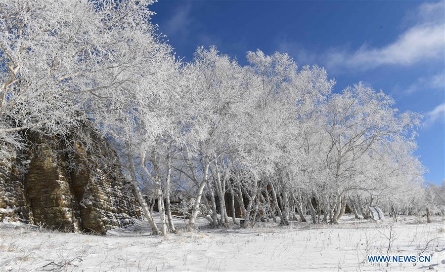 CHINA-INNER MONGOLIA-SNOW SCENERY (CN)