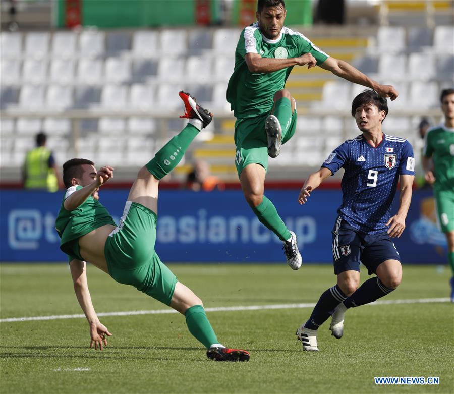 (SP)UAE-ABU DHABI-SOCCER-AFC ASIAN CUP 2019-GROUP F-JPN VS TKM