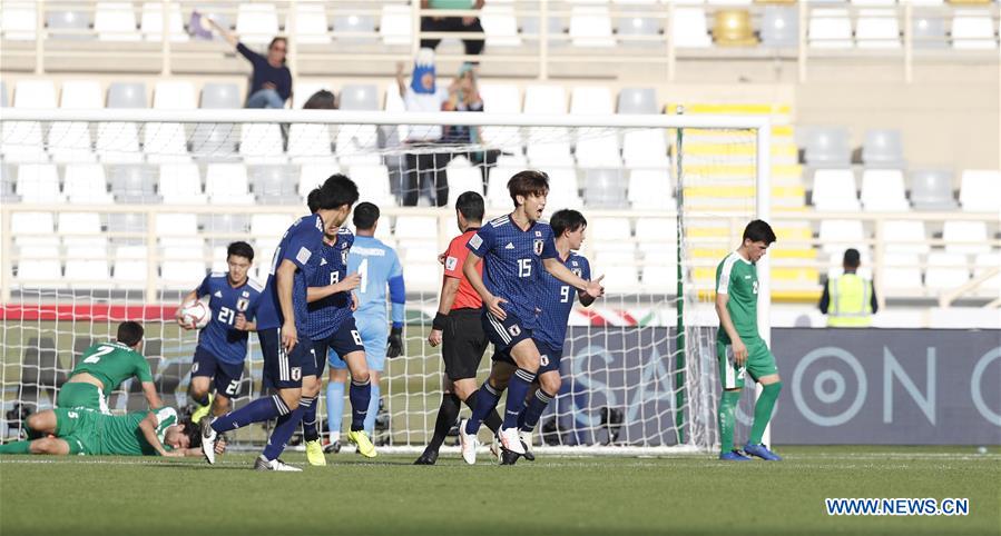 (SP)UAE-ABU DHABI-SOCCER-AFC ASIAN CUP 2019-GROUP F-JPN VS TKM