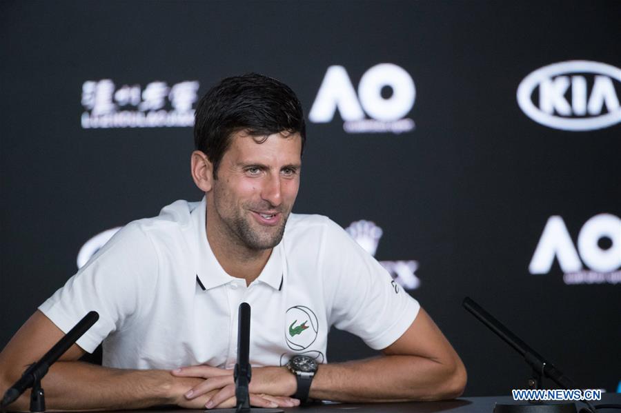 (SP)AUSTRALIA-MELBOURNE-TENNIS-AUSTRALIAN OPEN-PRESS CONFERENCE