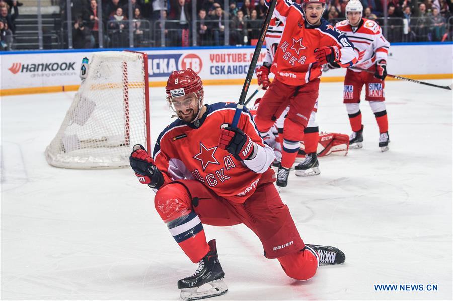 (SP)RUSSIA-MOSCOW-KHL-CSKA VS AVTOMOBILIST