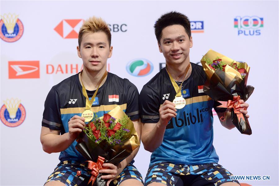 (SP)MALAYSIA-KUALA LUMPUR-BADMINTON-MALAYSIA MASTERS 2019