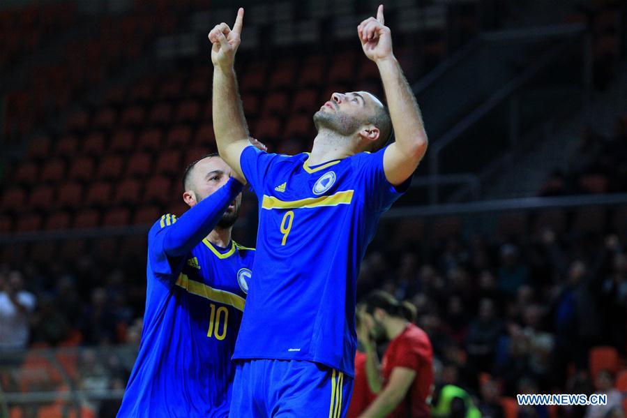 (SP)BOSNIA AND HERZEGOVINA-ZENICA-FUTSAL-FIFA WORLD CUP-QUALIFICATION