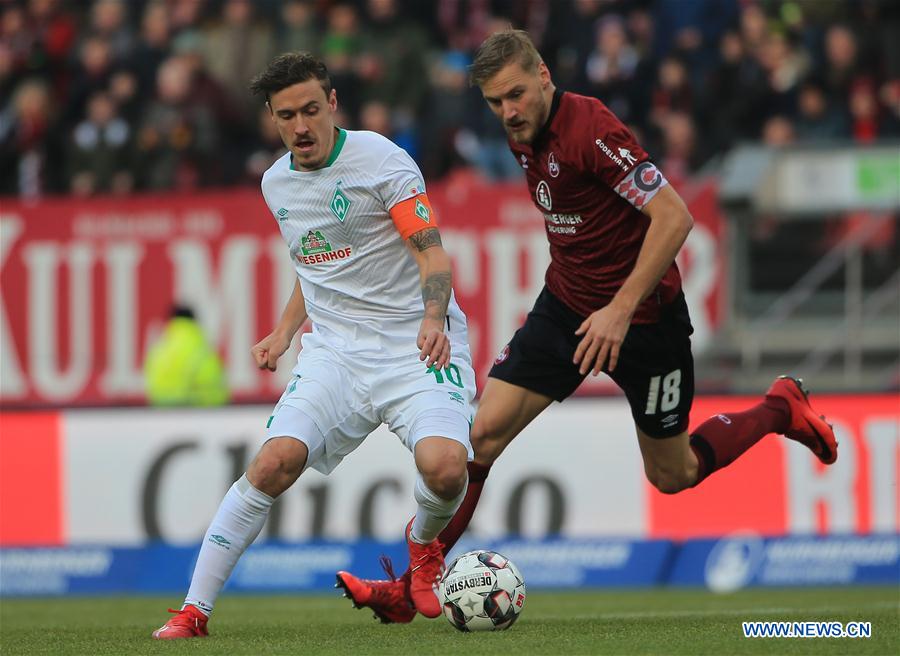 (SP)GERMANY-NUREMBERG-SOCCER-BUNDESLIGA-NUREMBERG VS BREMEN