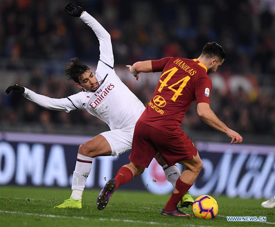 (SP)ITALY-MILAN-SOCCER-SERIE A-ROMA VS AC MILAN