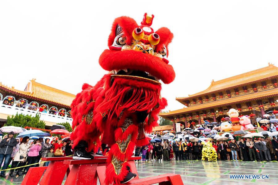 U.S.-LOS ANGELES-TEMPLE-CHINESE LUNAR NEW YEAR