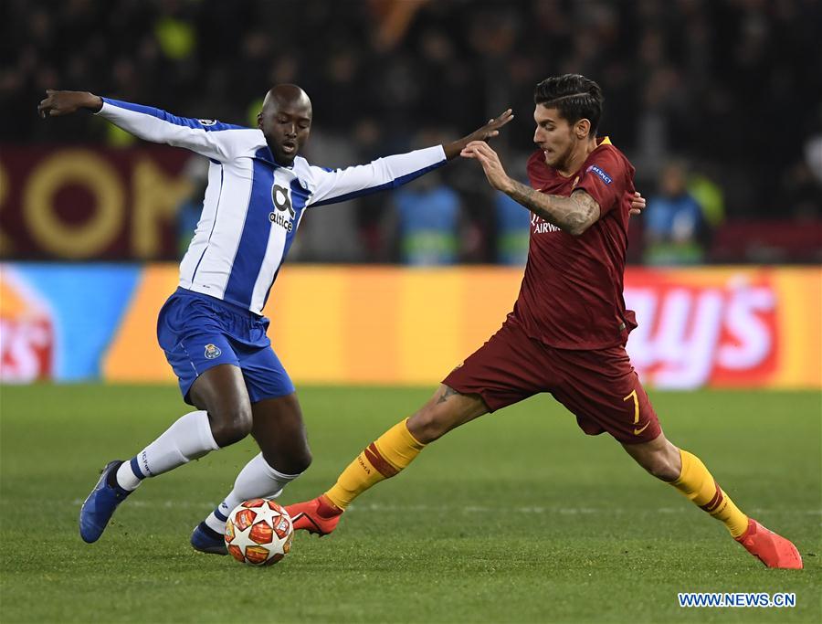 (SP)ITALY-ROME-SOCCER-UEFA CHAMPIONS LEAGUE-ROMA VS PORTO