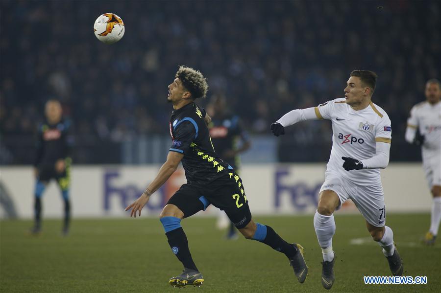 (SP)SWITZERLAND-ZURICH-SOCCER-UEFA EUROPA LEAGUE-NAPOLI VS ZURICH