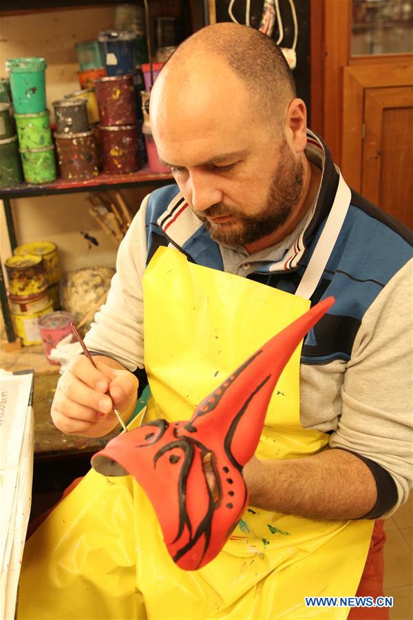 ITALY-VENICE-CARNIVAL-MASKS