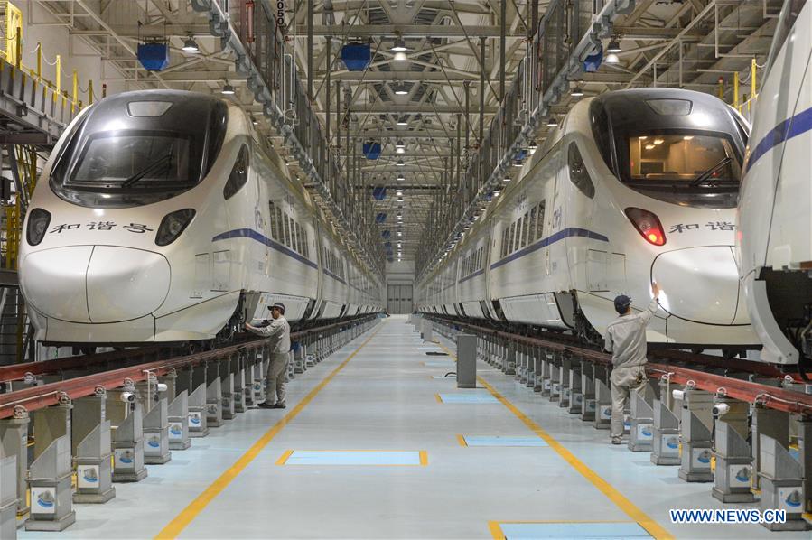 CHINA-URUMQI-HIGH-SPEED TRAINS-MAINTENANCE (CN)