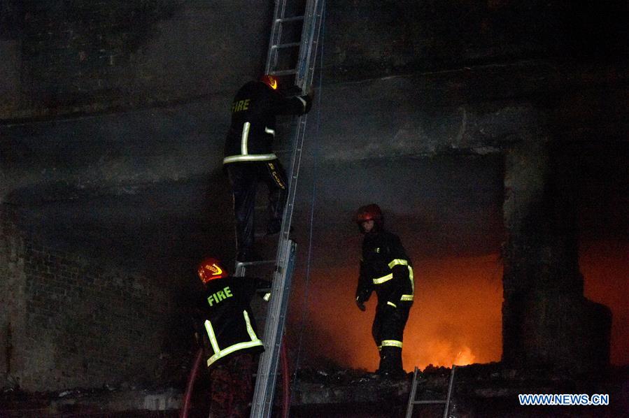 BANGLADESH-DHAKA-FIRE-CASUALTIES