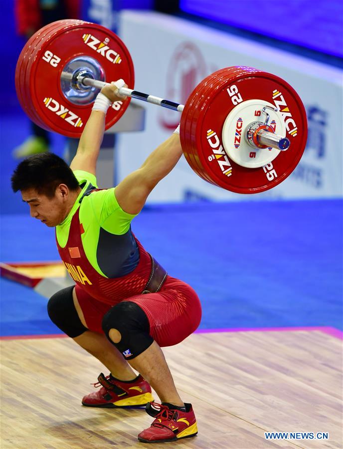 (SP)CHINA-FUZHOU-WEIGHTLIFTING-IWF WORLD CUP